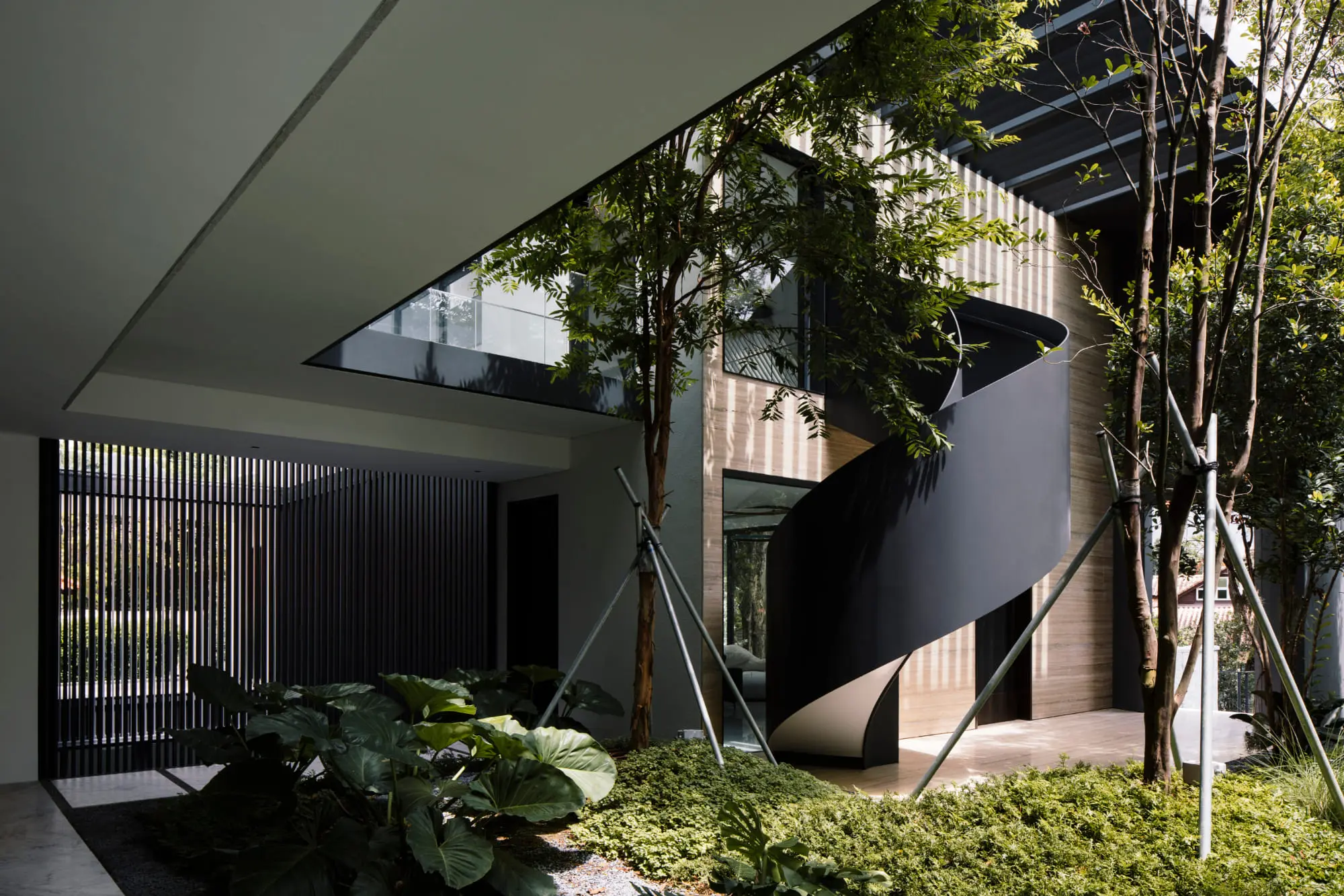 Structural stair volume under construction detail